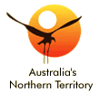Logo des Tourismusbüros vom Northern Territory